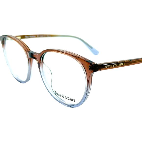 Juicy Couture JU239 Womens Plastic Eyeglass Frame 00MY Brown Beige 52-19